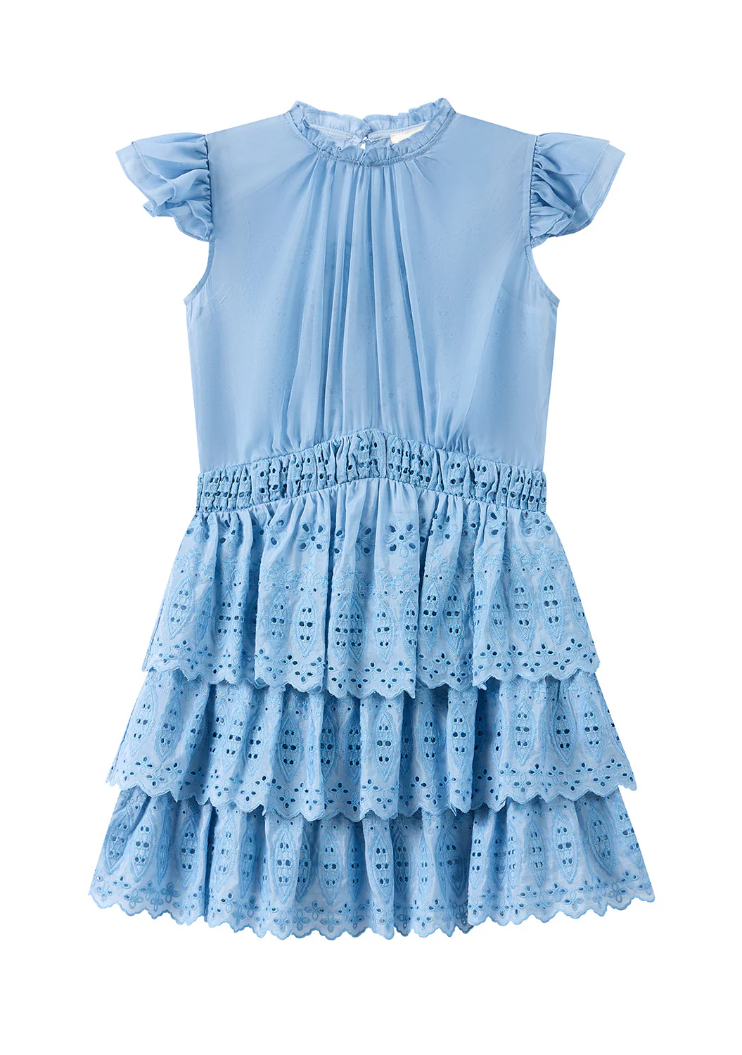 Rory Embroidered Mini Dress - Image 10