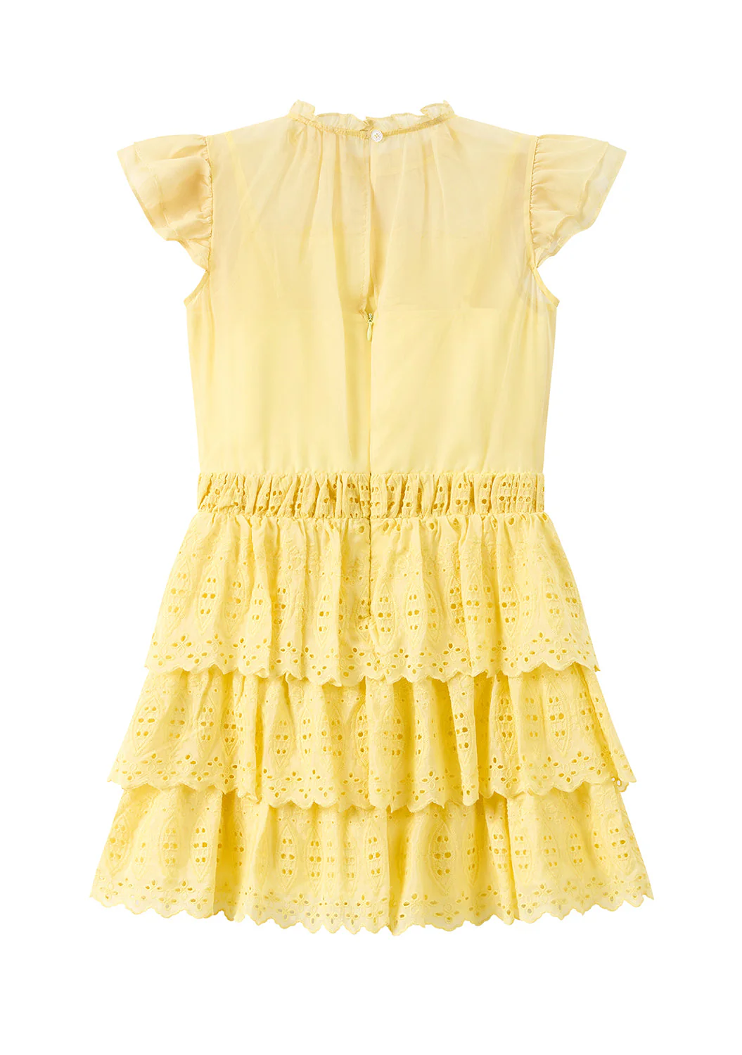 Rory Embroidered Mini Dress - Image 3