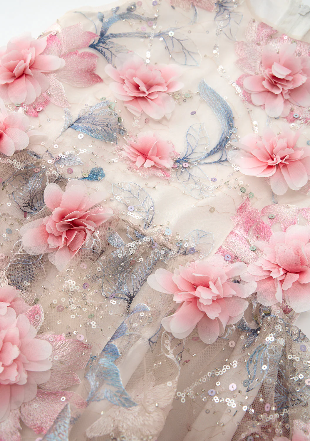 Rosalia Embroidered Mini Dress - Image 7
