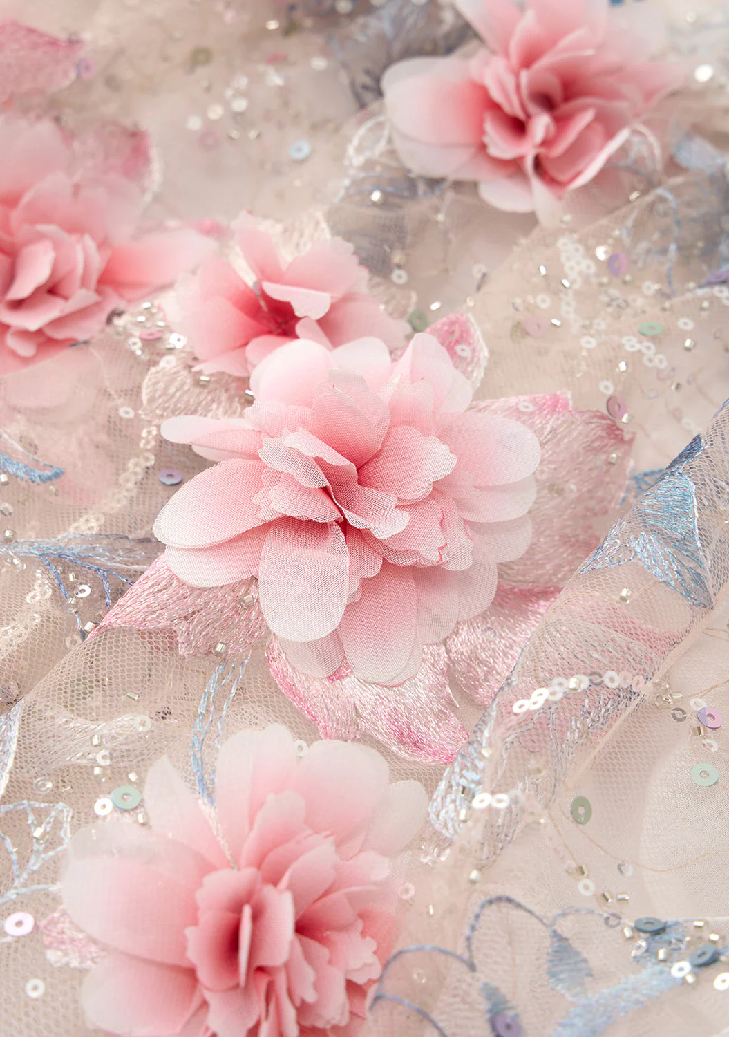 Rosalia Embroidered Mini Dress - Image 9