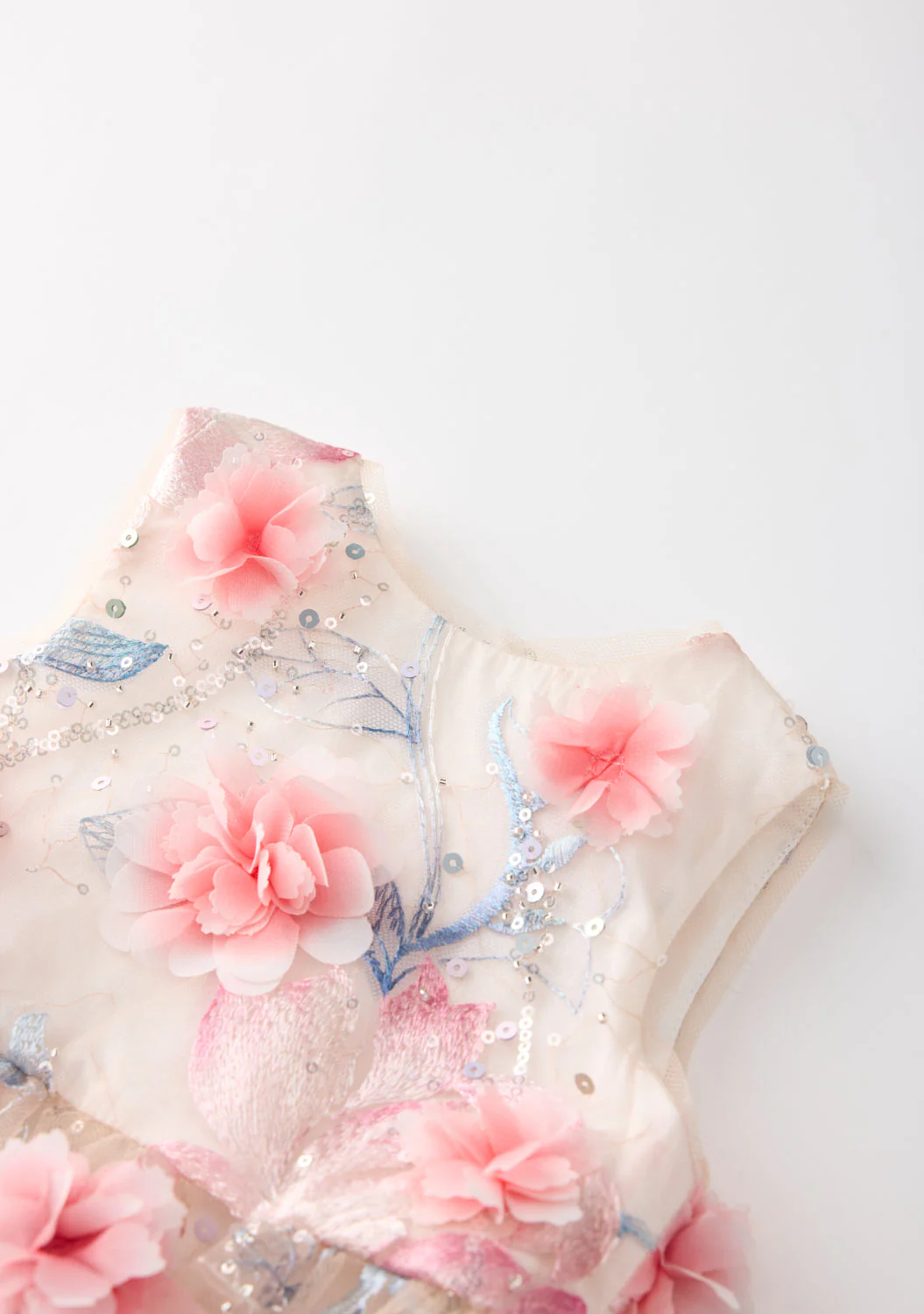 Rosalia Embroidered Mini Dress (Baby) - Image 3