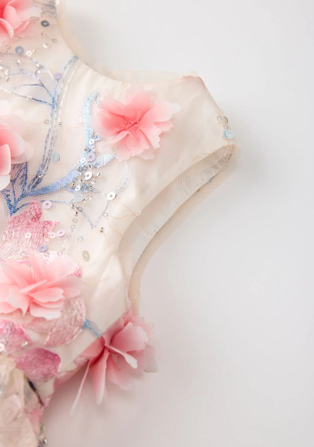 Rosalia Embroidered Mini Dress (Baby) - Image 4