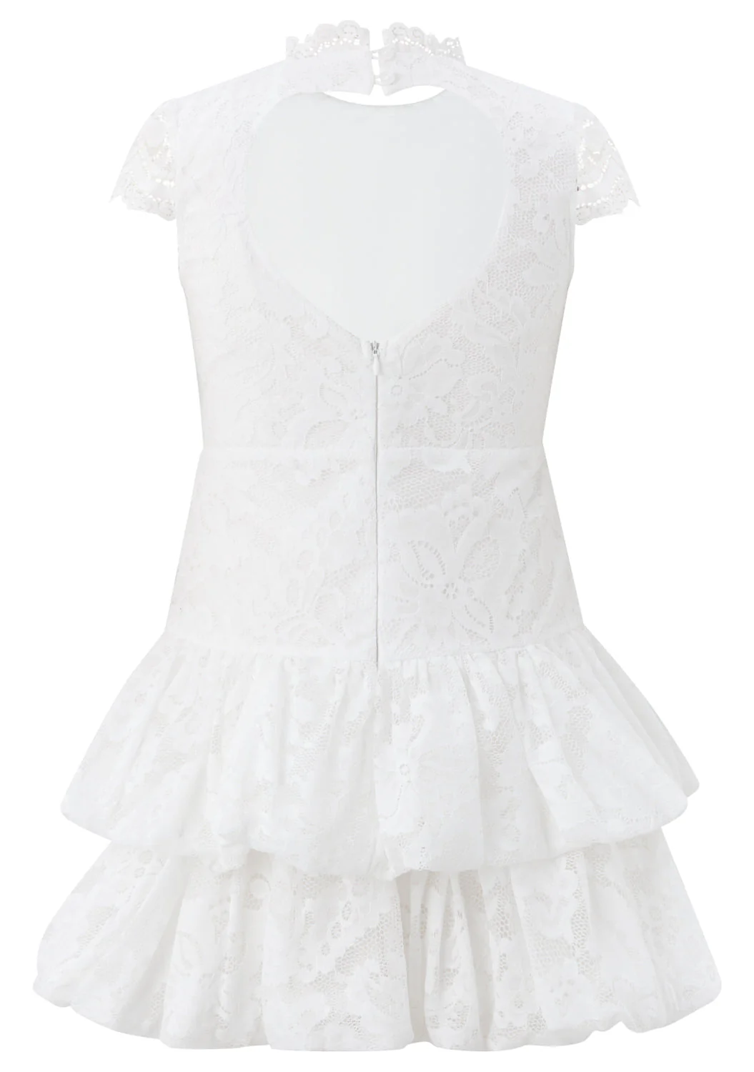Rosella Lace Mini Dress - Image 5