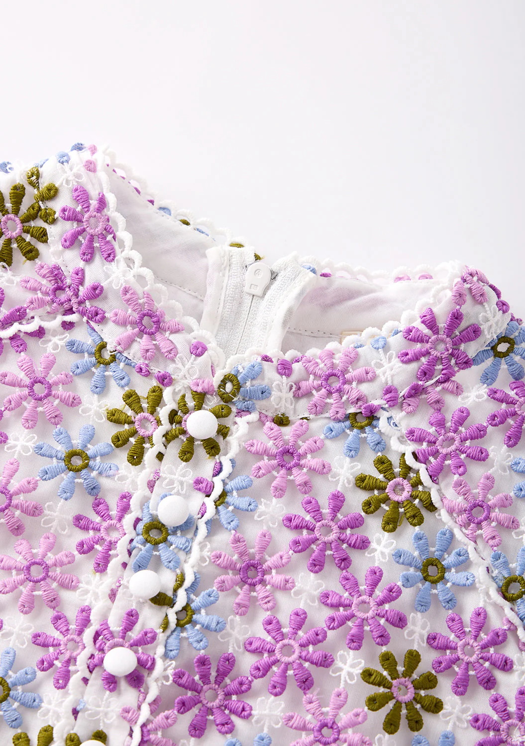 Sadie Embroidered Dress - Image 4