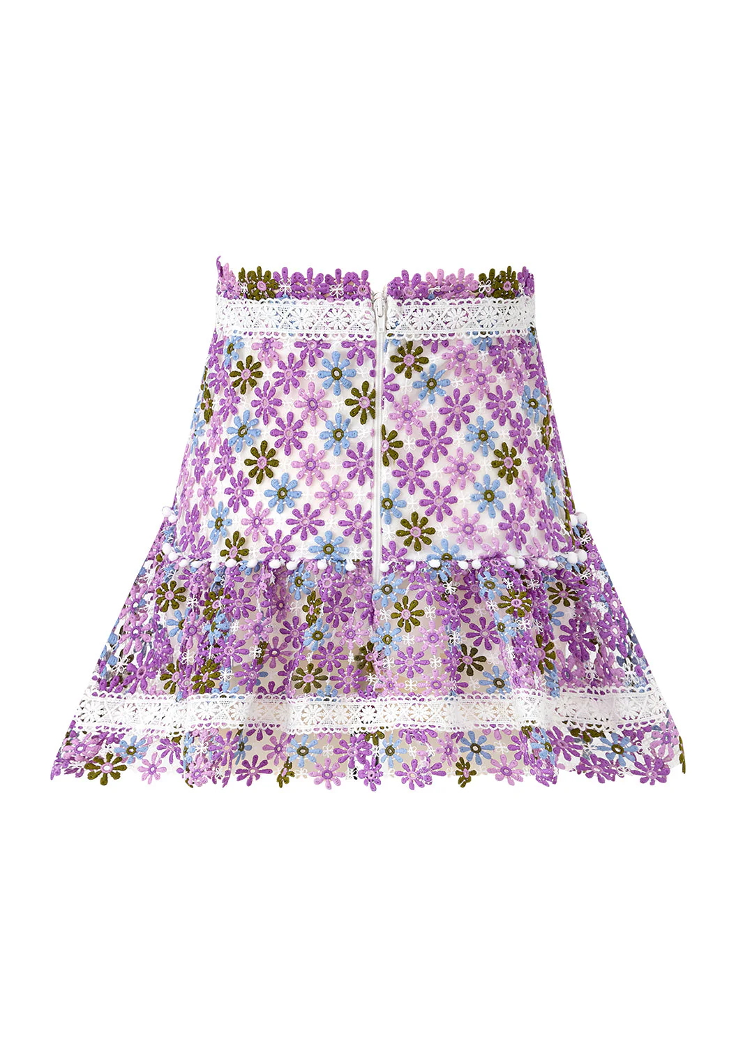 Sadie Embroidered Skirt - Image 3