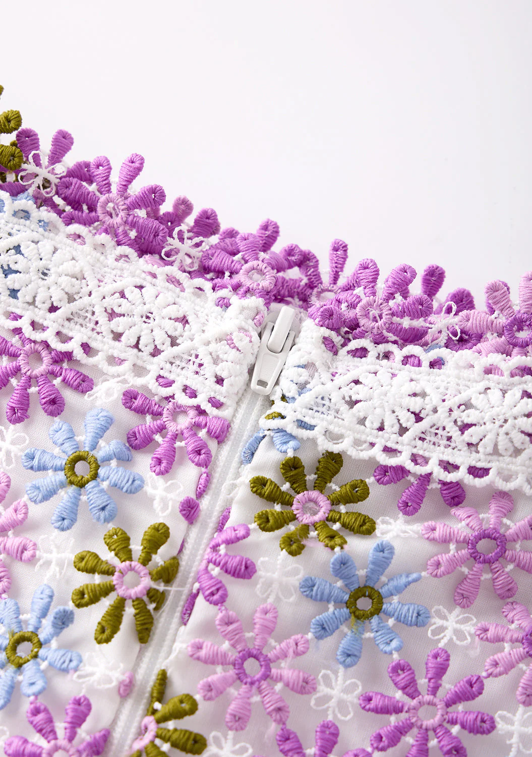 Sadie Embroidered Skirt - Image 8