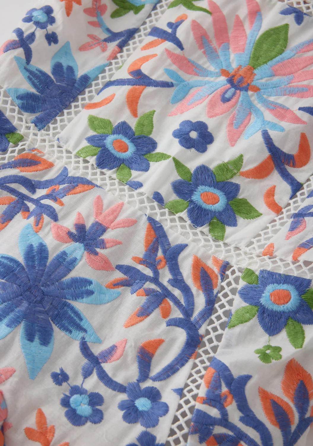 Sarah Embroidered Mini Dress - Image 6