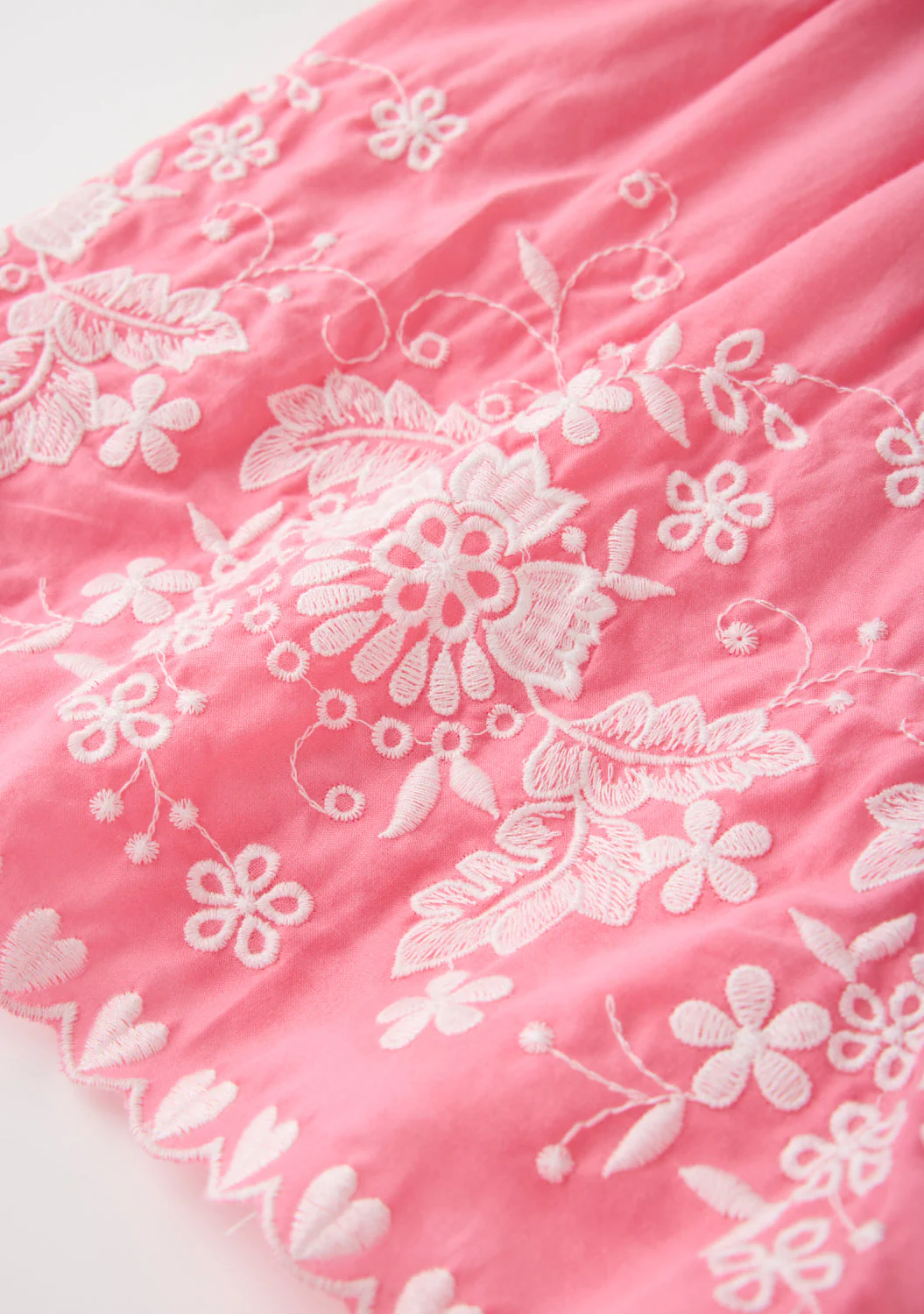 Selena Cotton Embroidered Romper - Image 10