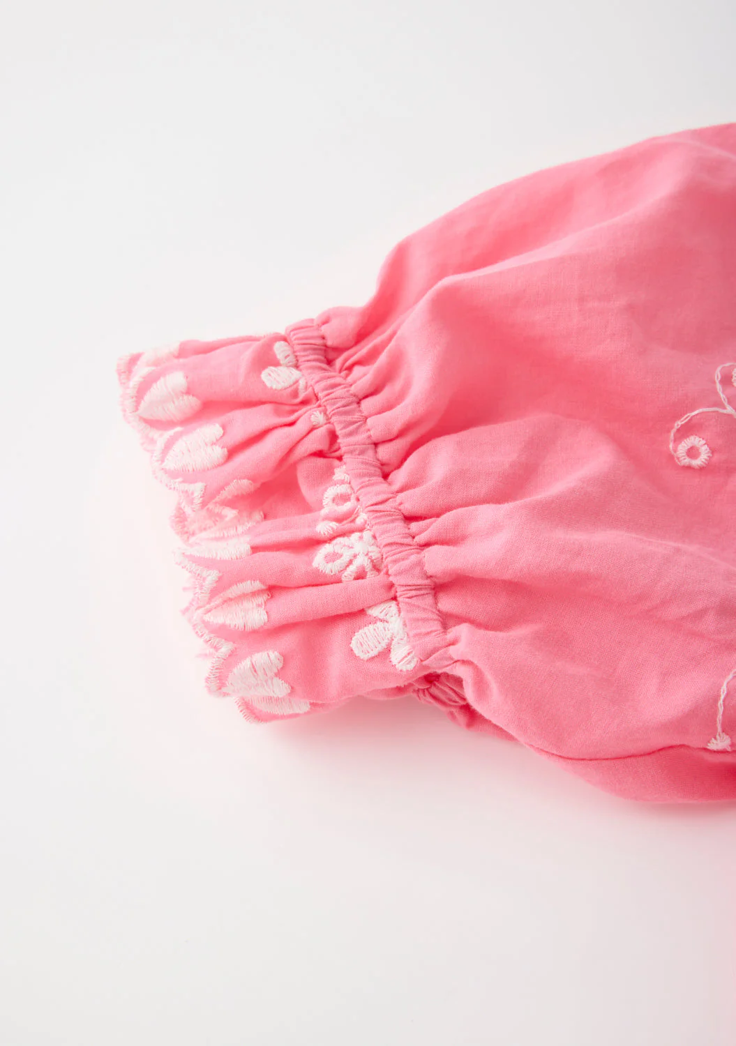 Selena Cotton Embroidered Romper - Image 6