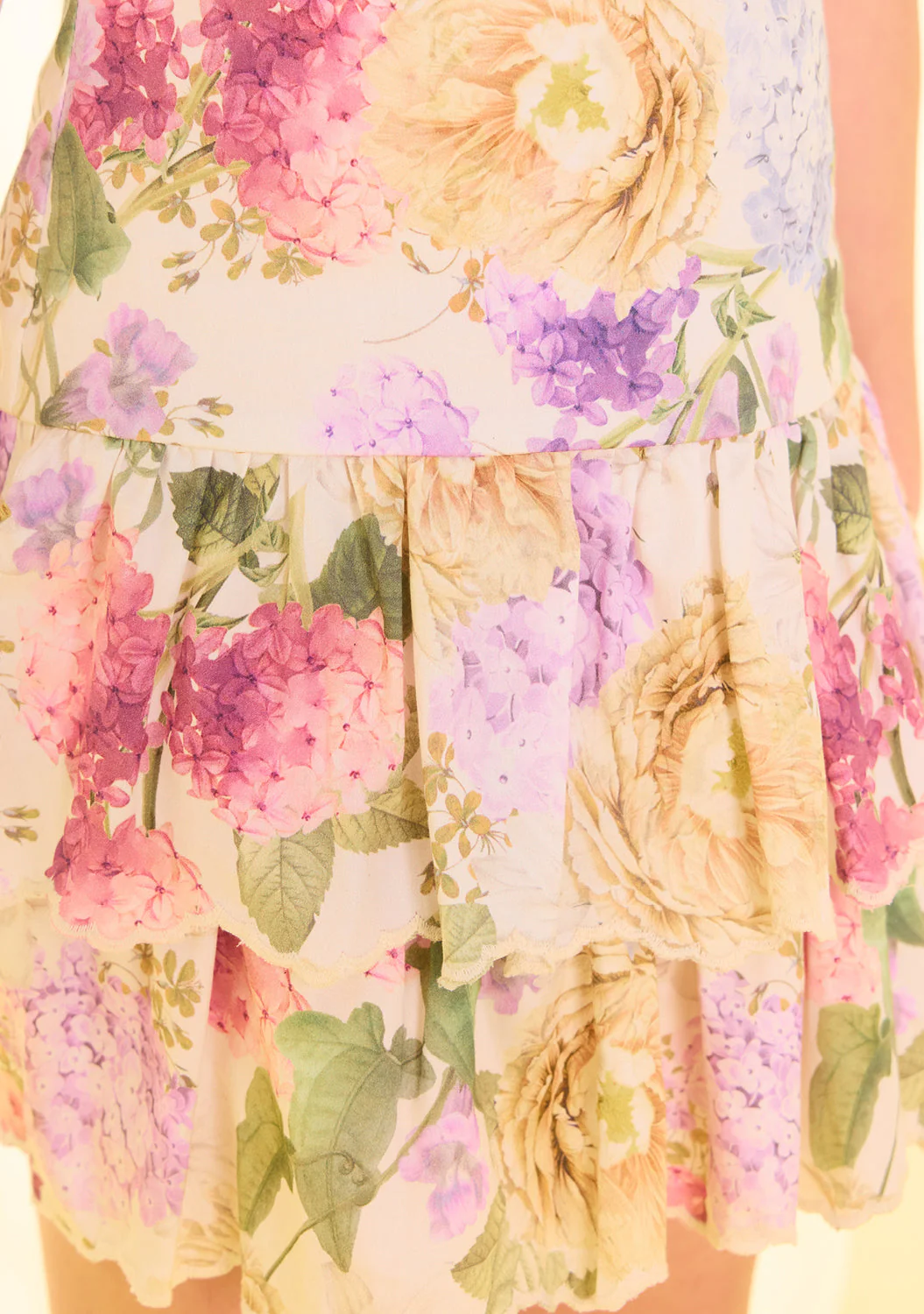 Seraphina Cotton Mini Skirt - Image 2