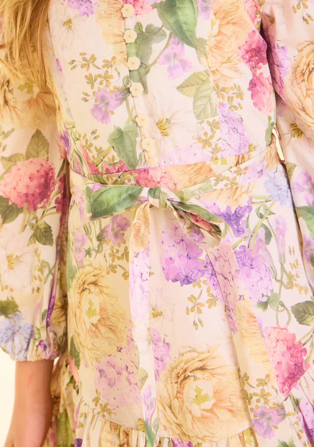 Seraphina Sleeve Cotton Mini Dress - Image 2
