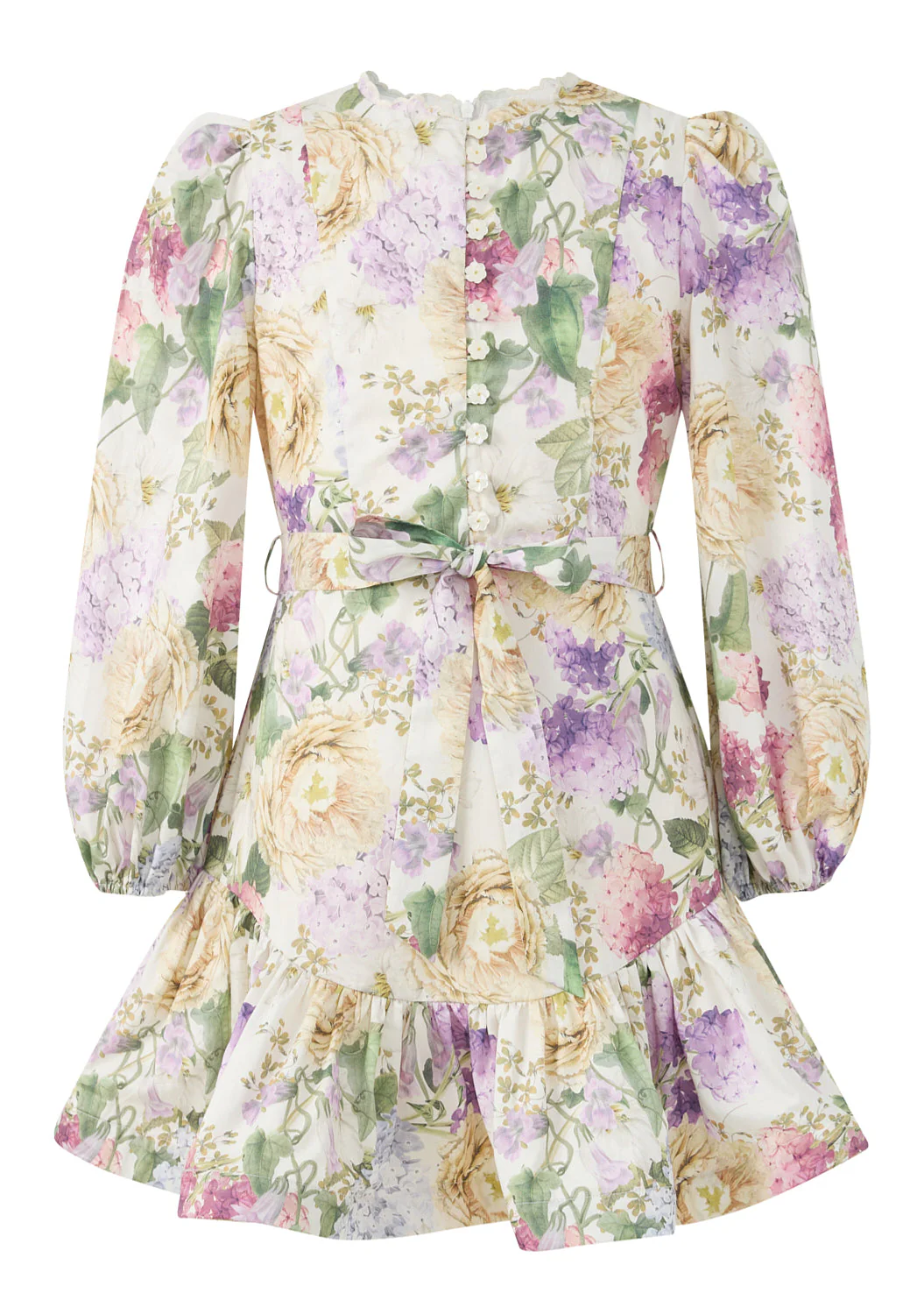 Seraphina Sleeve Cotton Mini Dress - Image 3