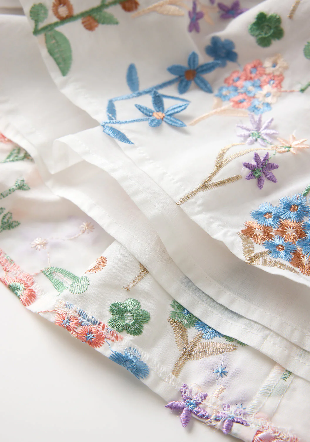 Serena Embroidered Mini Dress - Image 8