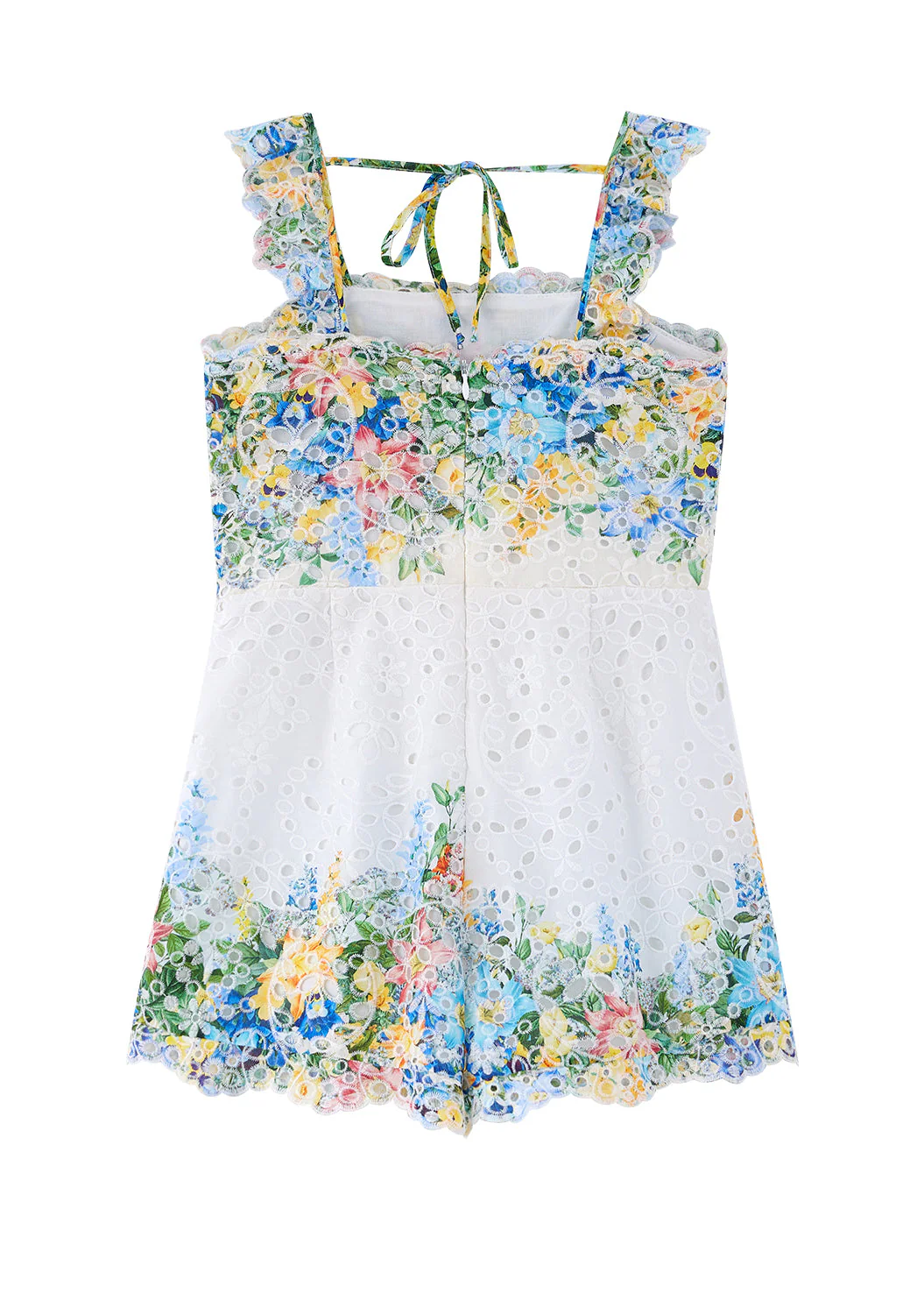 Serenity Embroidered Romper - Image 4