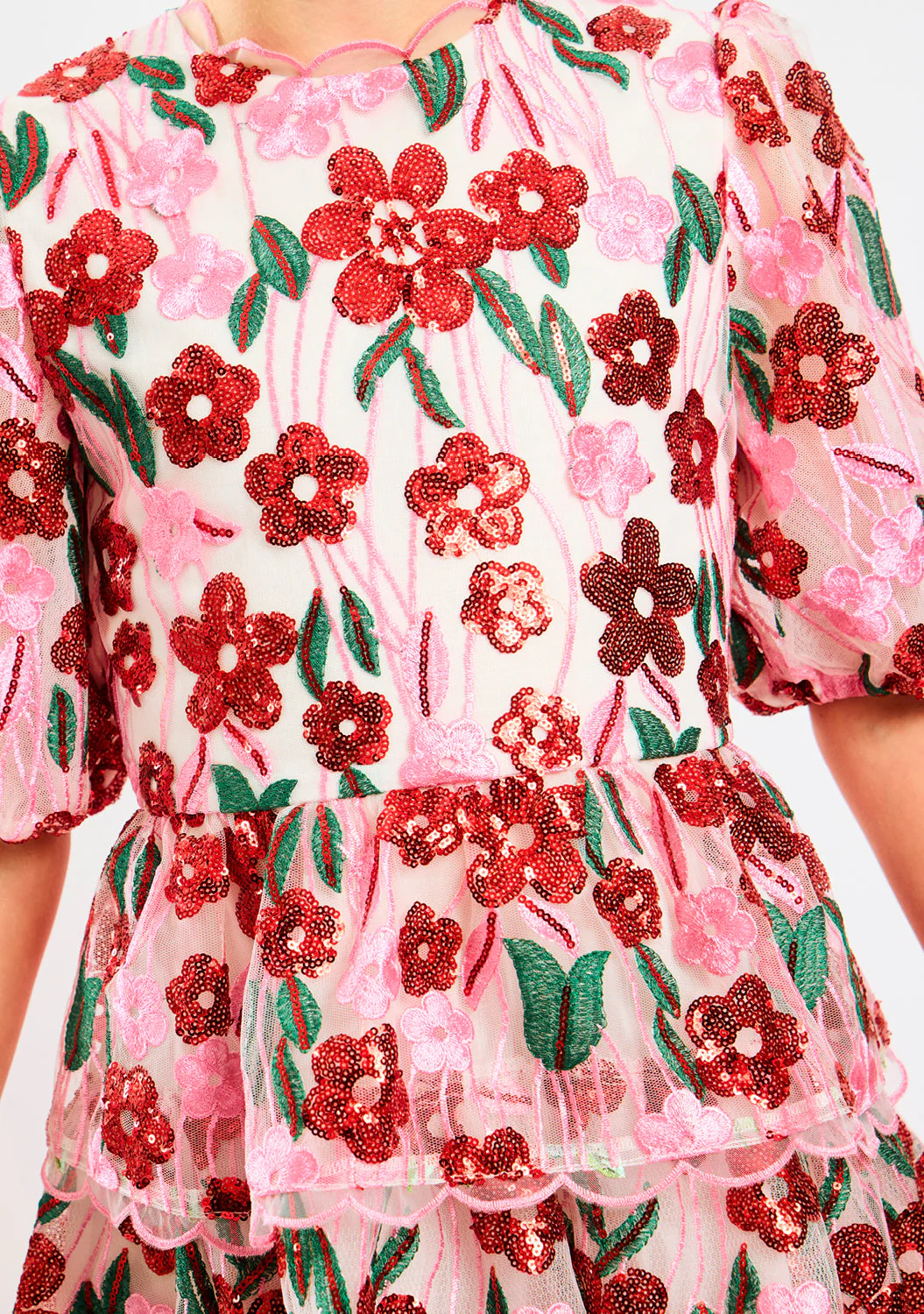 Shyla Embroidered Mini Dress - Image 3