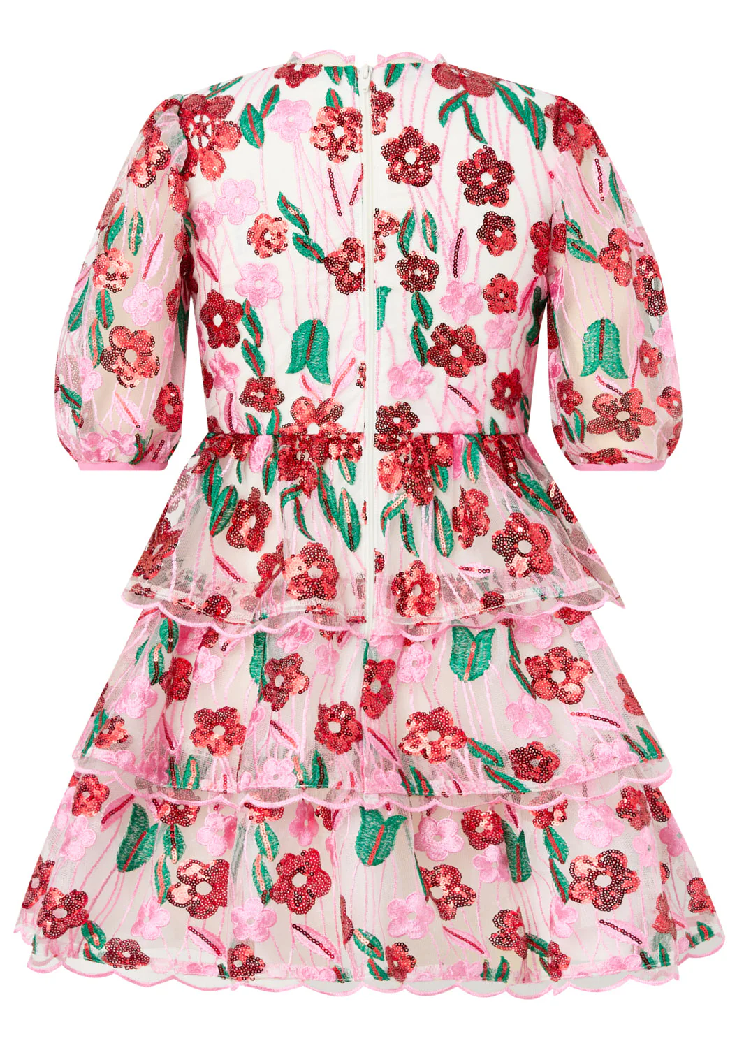 Shyla Embroidered Mini Dress - Image 5