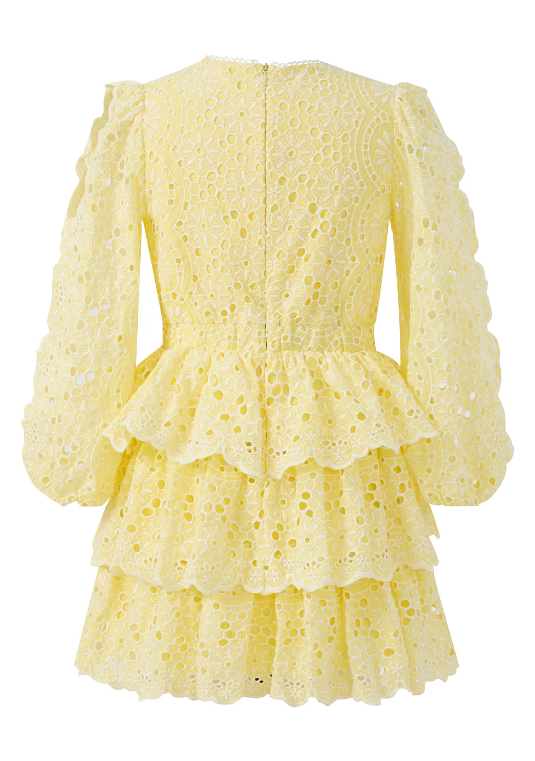 Skyla Sleeve Embroidered Mini Dress - Image 5