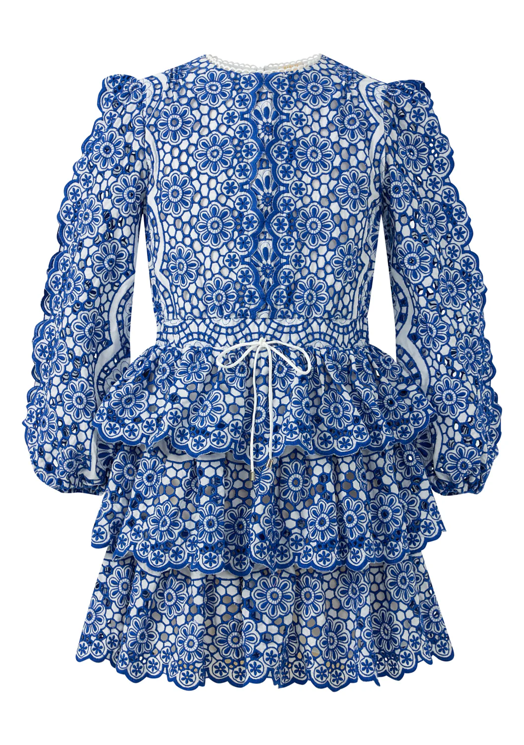 Skyla Sleeve Embroidered Mini Dress - Image 4