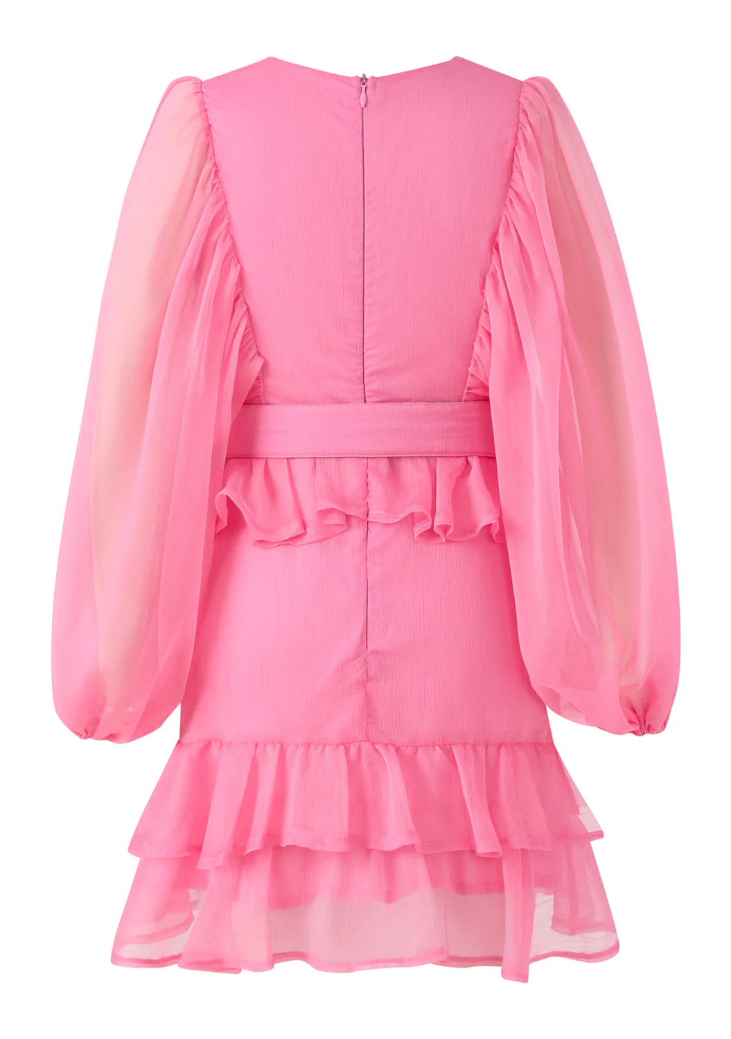 Soleil Frill Mini Dress - Image 5