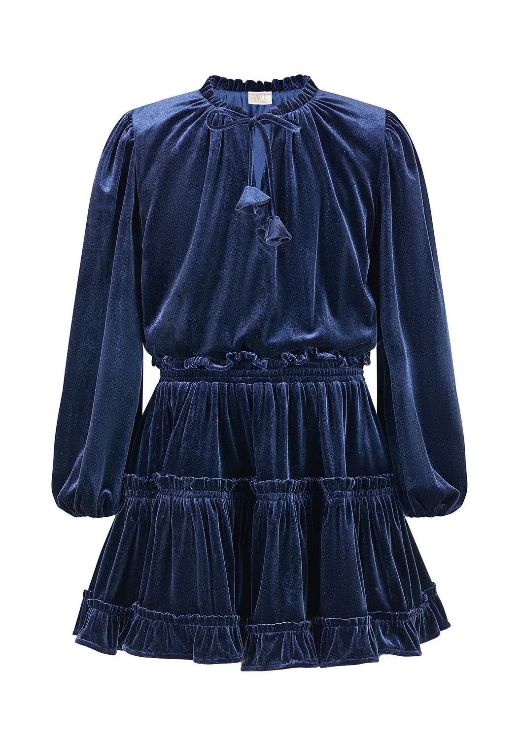 Symphony Velvet Mini Dress - Image 12