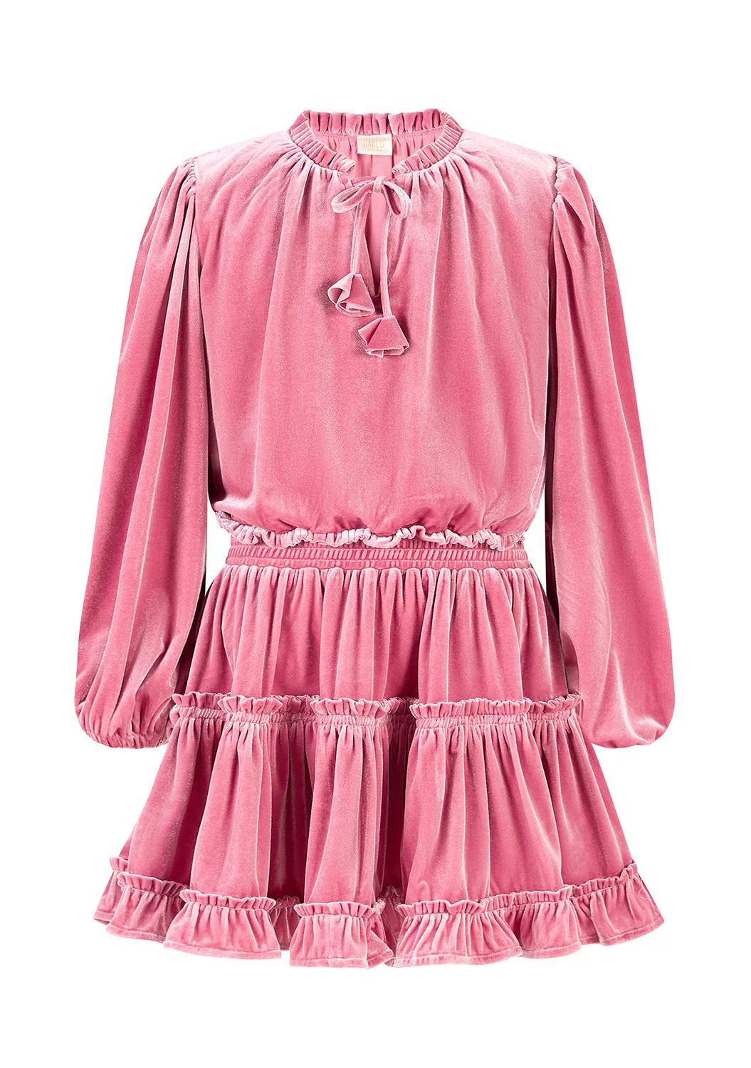 Symphony Velvet Mini Dress - Image 3