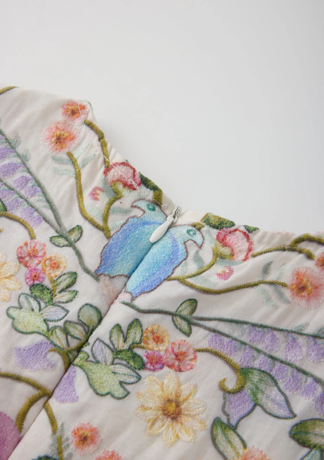 Tatiana Embroidered Mini Dress - Image 10