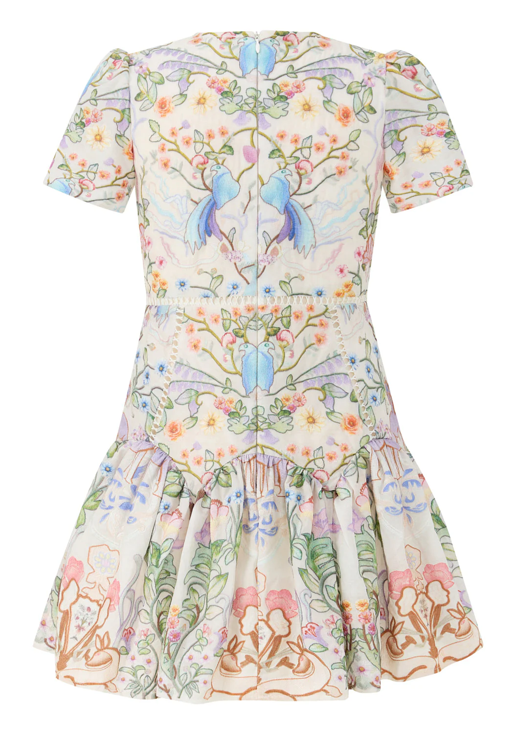 Tatiana Embroidered Mini Dress - Image 4