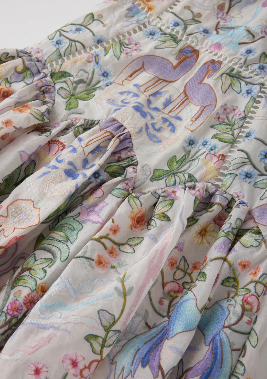 Tatiana Embroidered Mini Dress - Image 8