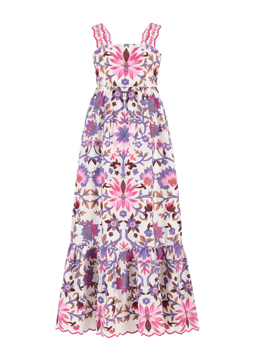 Taylee Embroidered Maxi Dress - Image 4