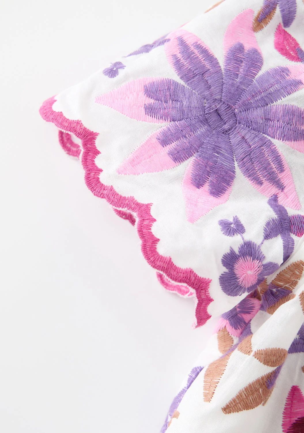 Taylee Embroidered Mini Dress - Image 10