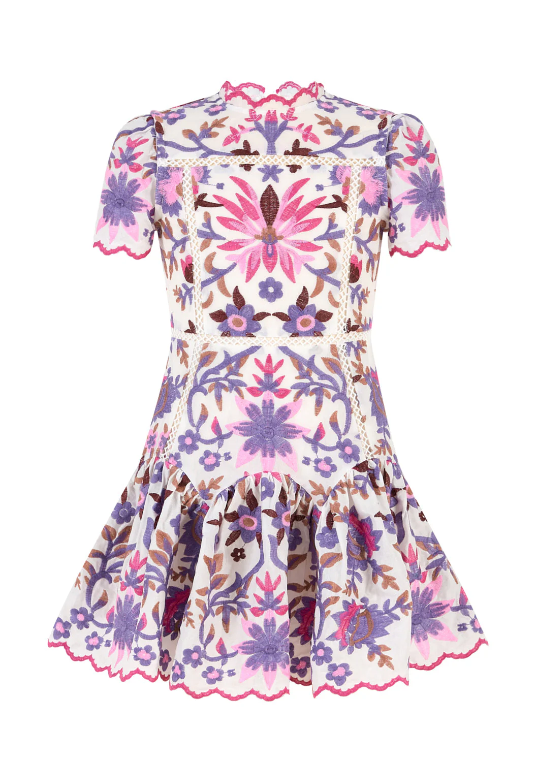 Taylee Embroidered Mini Dress - Image 3