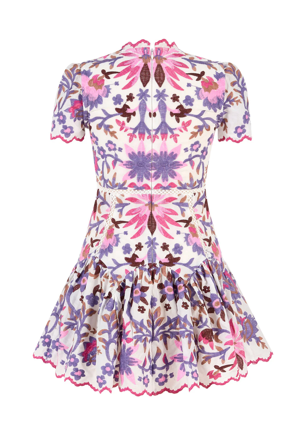Taylee Embroidered Mini Dress - Image 4