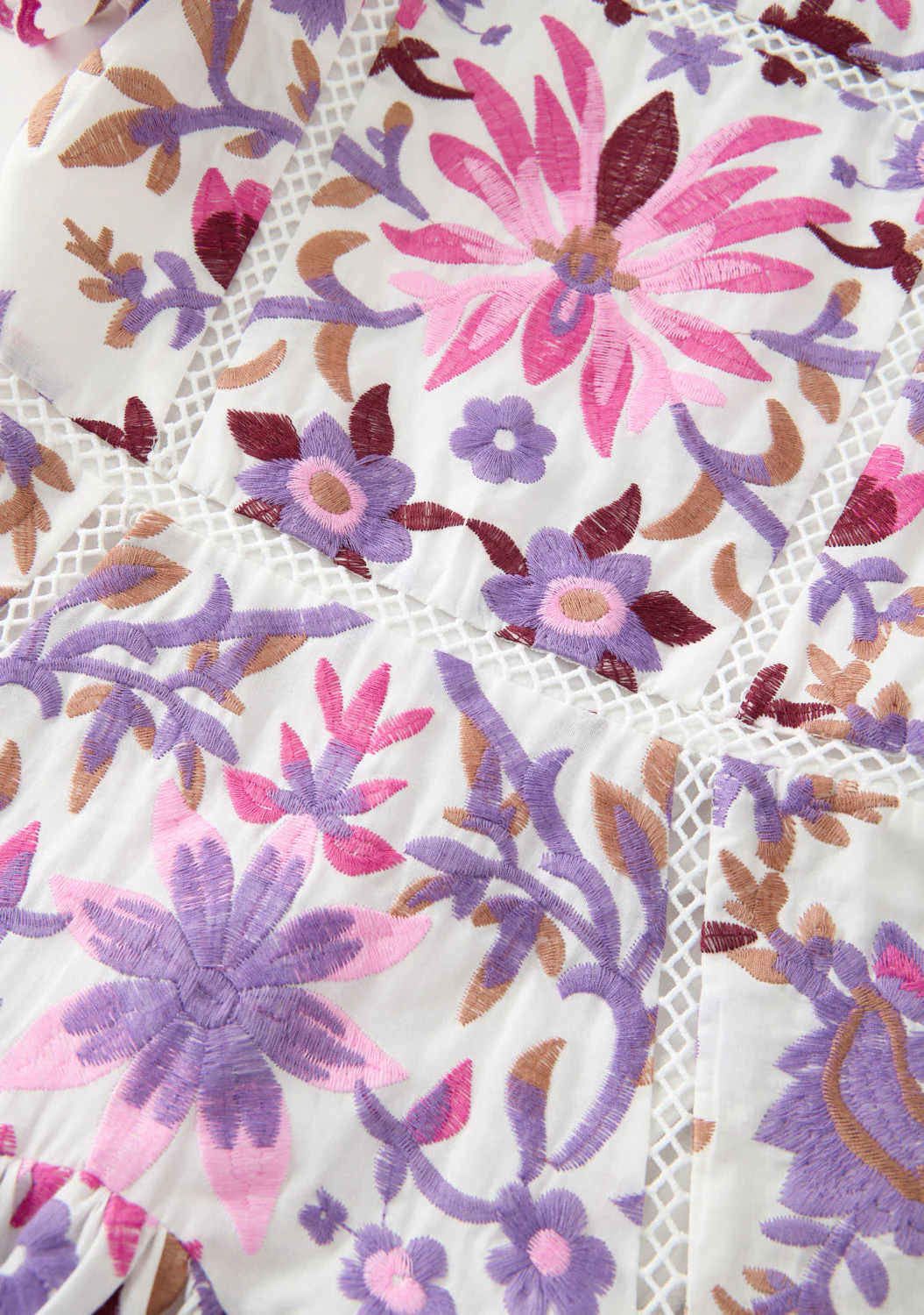 Taylee Embroidered Mini Dress - Image 6