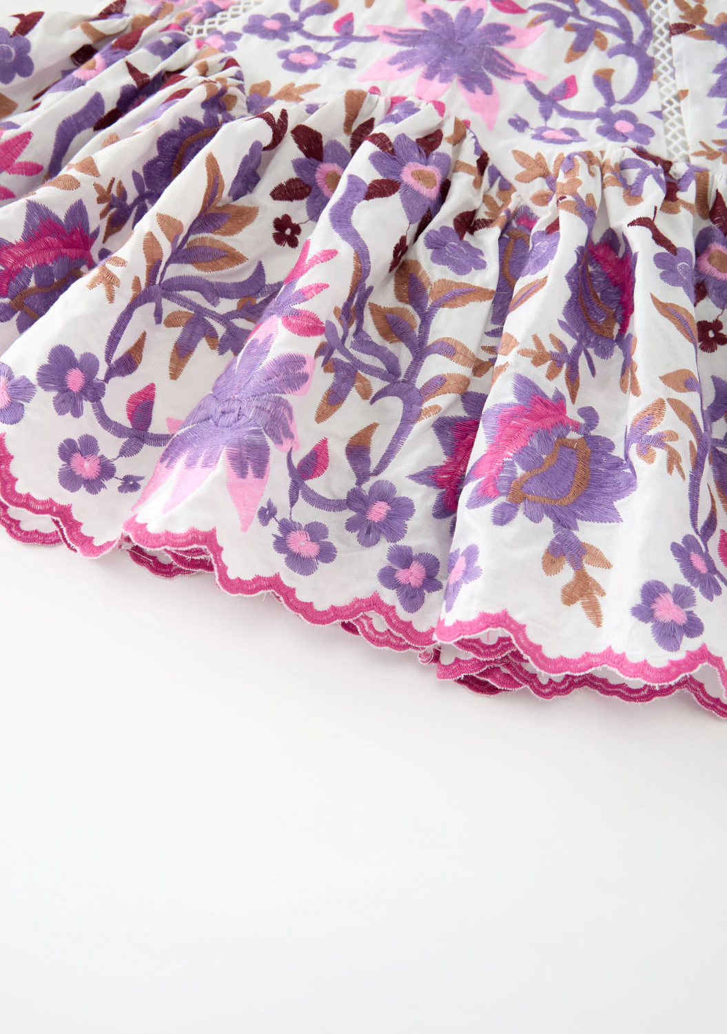 Taylee Embroidered Mini Dress - Image 7