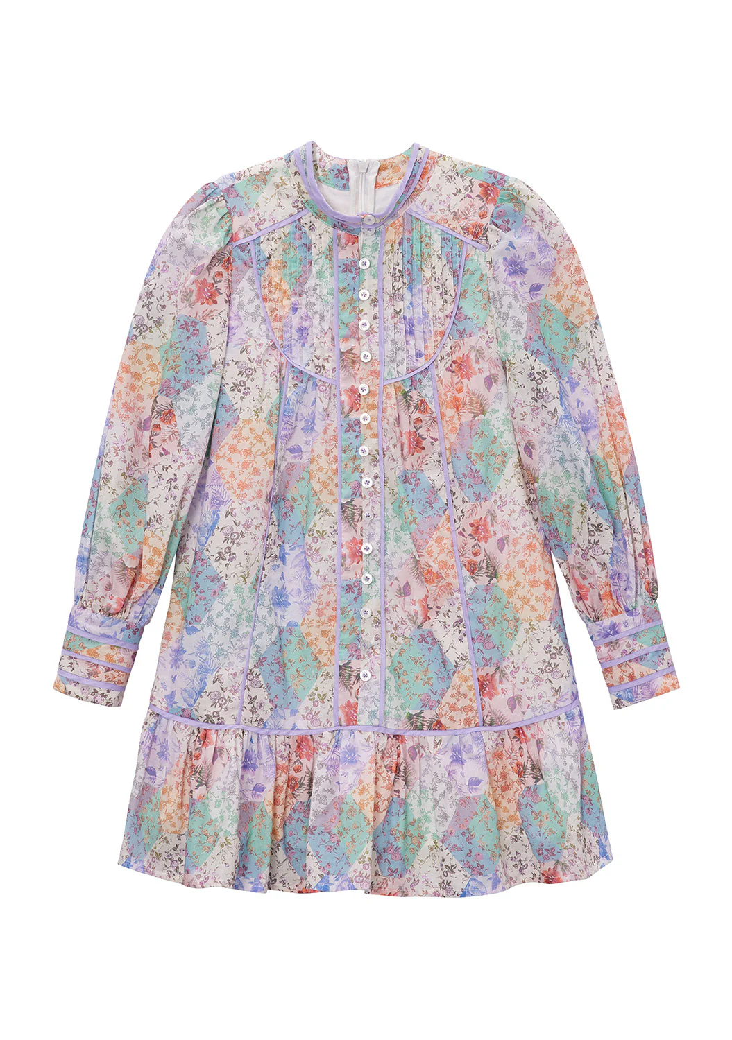 Thalia Long Sleeve Mini Dress - Image 2