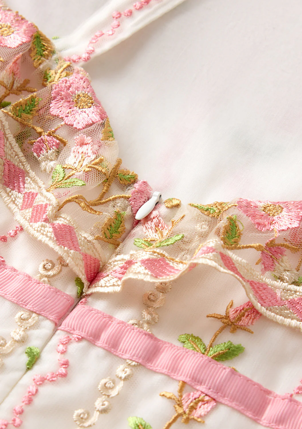 Tiana Embroidered Maxi Dress - Image 9