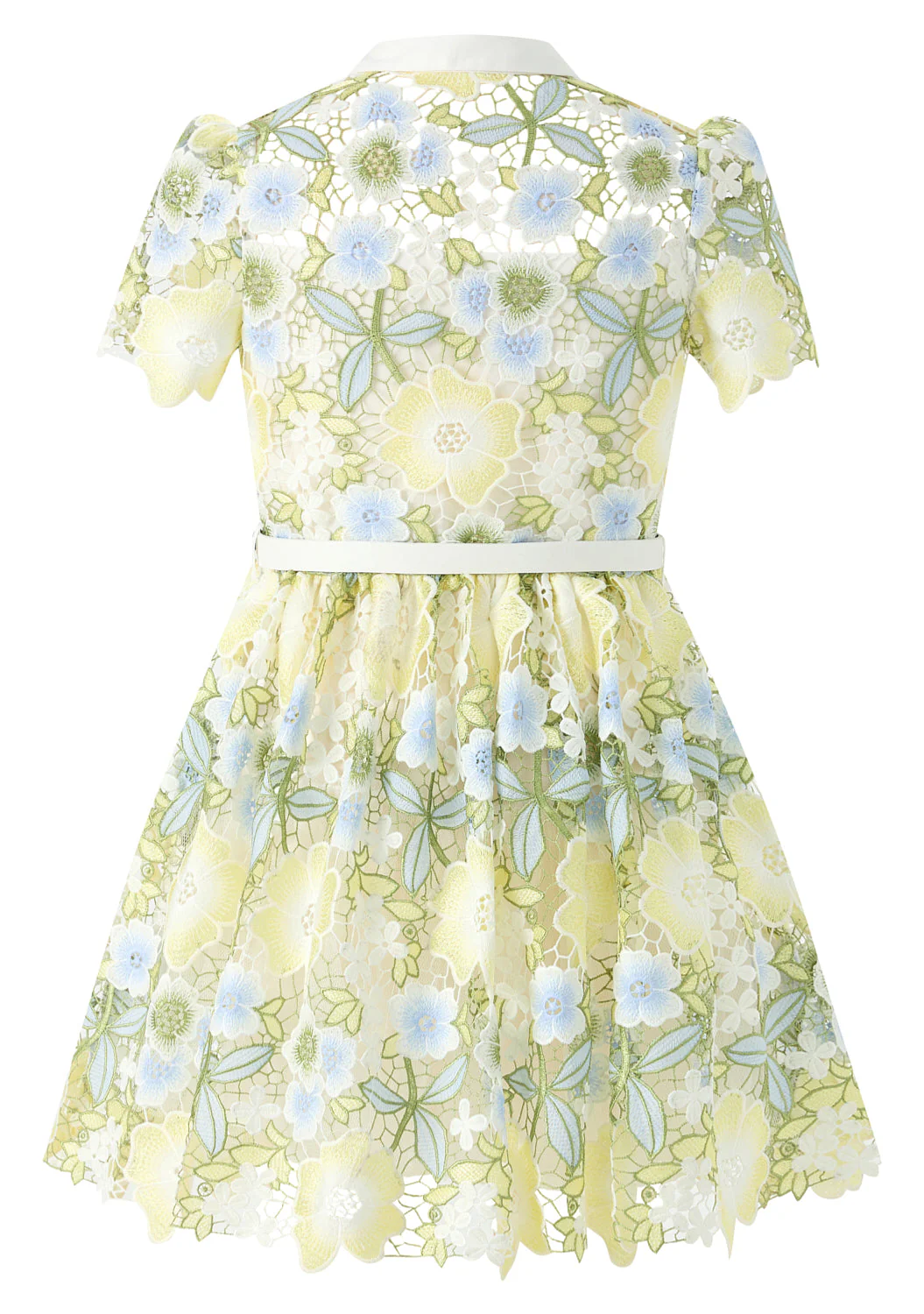 Vienna Embroidered Mini Dress - Image 4