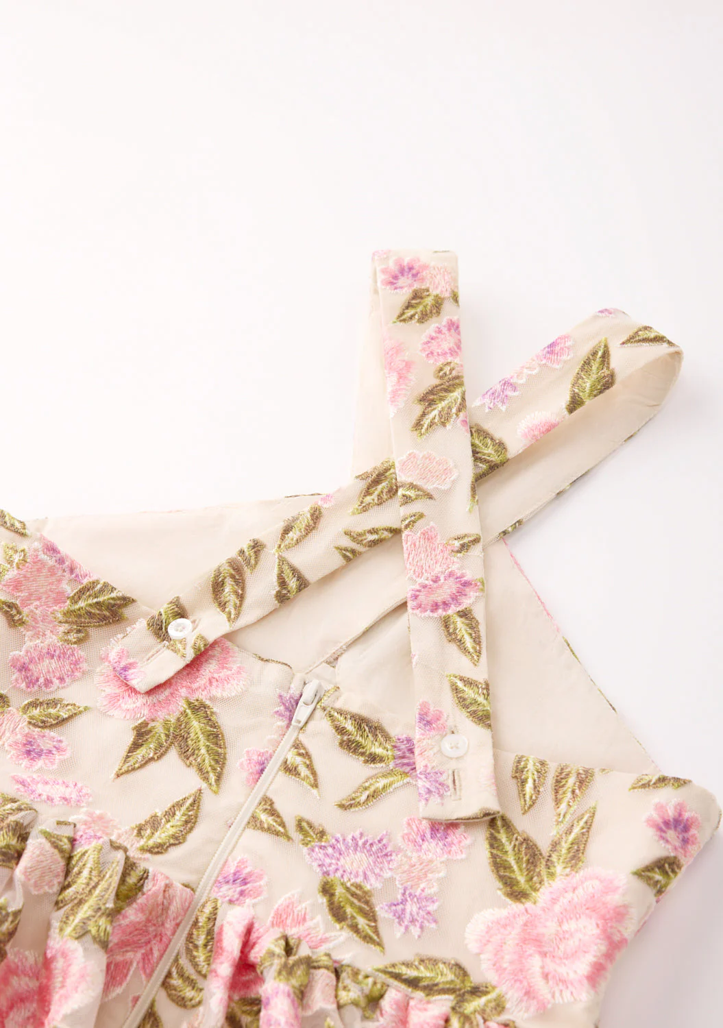 Willow Embroidered Dress - Image 9